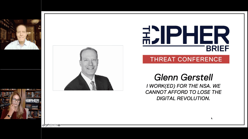 Glenn S. Gerstell speaks at The Cipher Brief Threat Conference